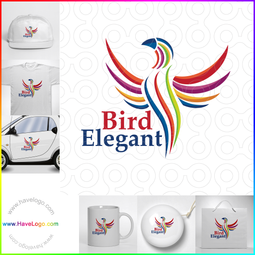 Compra un diseño de logo de Eelegant Bird 63133