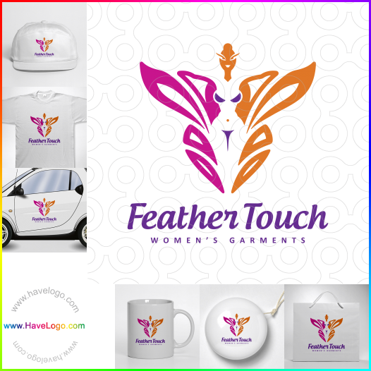 Compra un diseño de logo de Feather Touch 63604