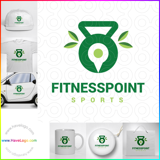Compra un diseño de logo de Fitness Point 66434