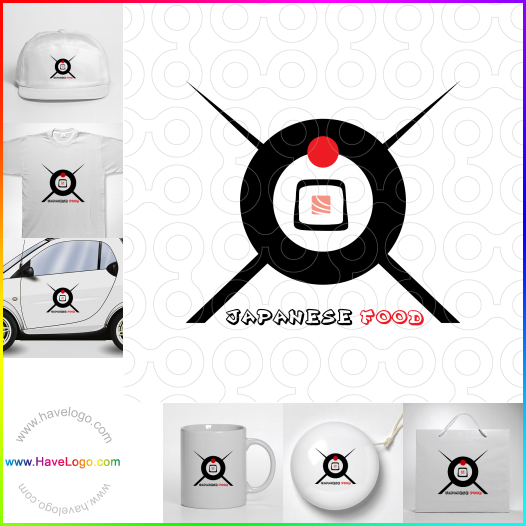 Acquista il logo dello Cibo giapponese 64367