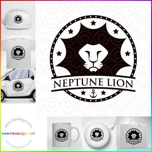 Acheter un logo de Neptune Lion - 61089