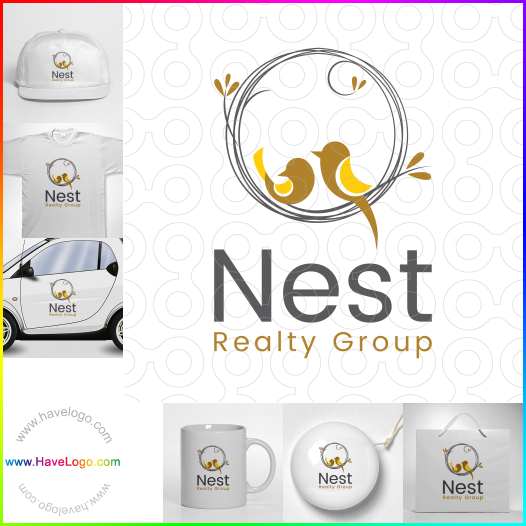 Koop een Nest Realty Group logo - ID:60051