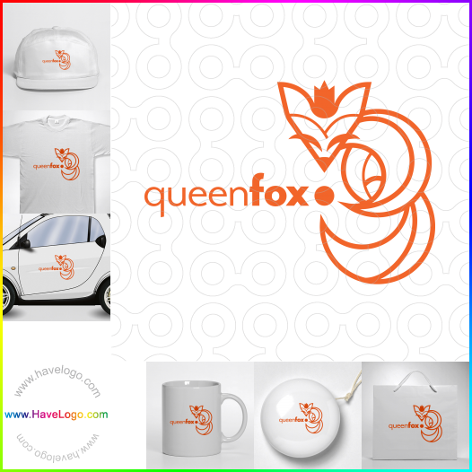 Acquista il logo dello Queen Fox 62755