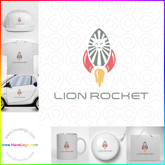 Acheter un logo de Rocket Lion - 63260