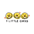 logo de Three Little Chicks