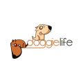 Logo niche pour chien