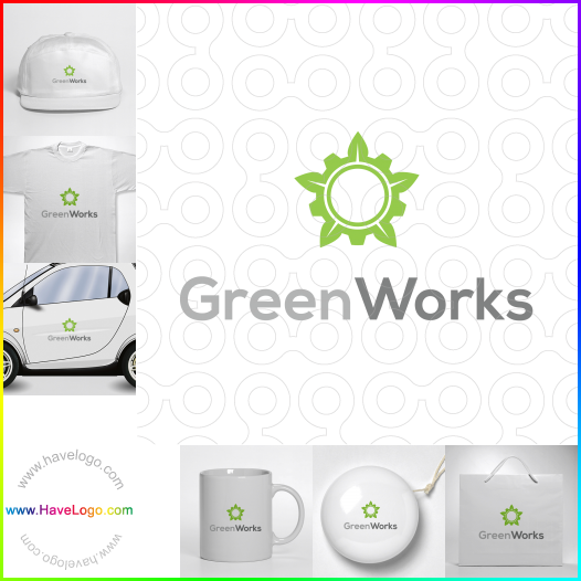 Compra un diseño de logo de energía verde 47546