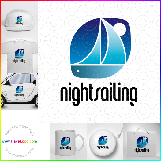 Acquista il logo dello nightsailing 65092
