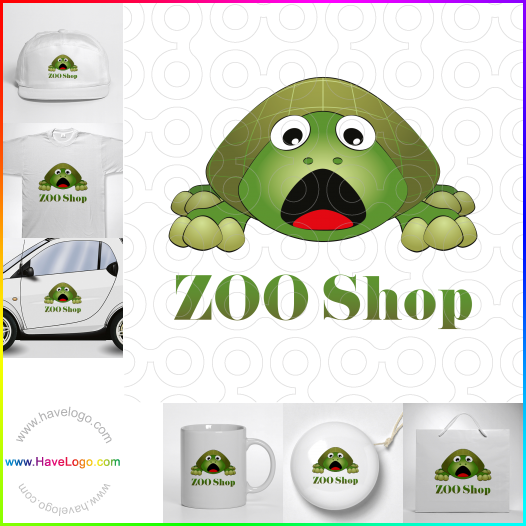 Koop een dierenwinkel logo - ID:27783