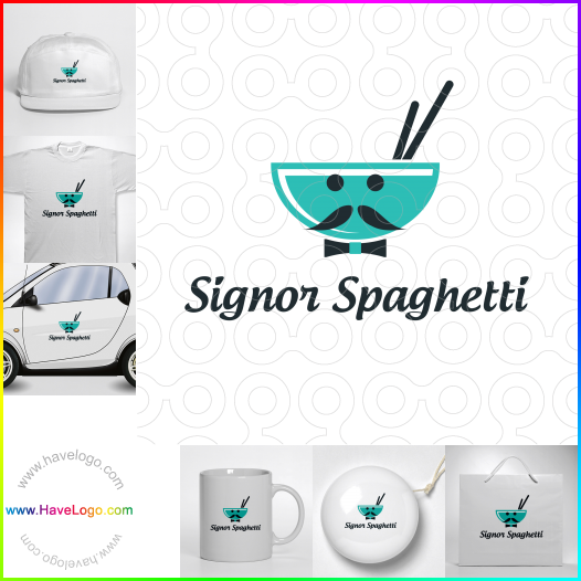 Koop een spaghetti logo - ID:29009