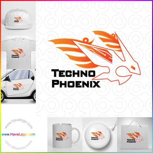 Acheter un logo de techno Phoenix - 67102