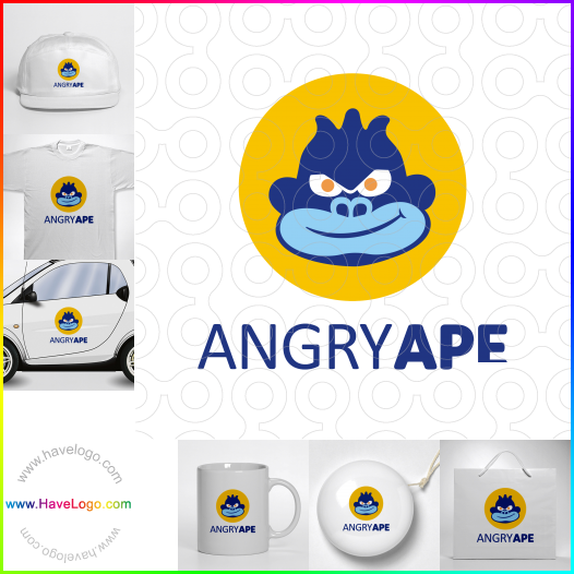 Acquista il logo dello Angry Ape 62168