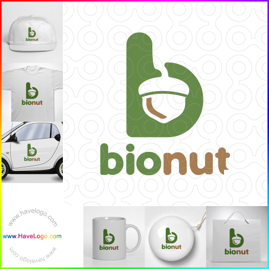 Compra un diseño de logo de Bio Nut 66687