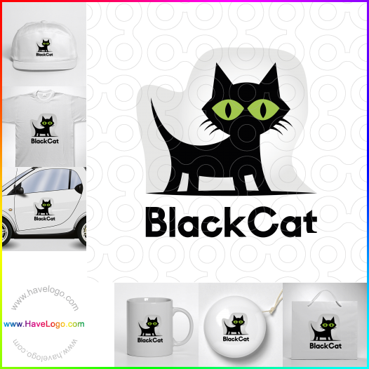 Acheter un logo de Chat noir - 67083
