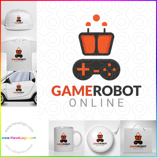 Compra un diseño de logo de Game Robot 61401