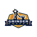 logo de Grinder Coffee