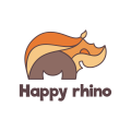 logo de Feliz rinoceronte