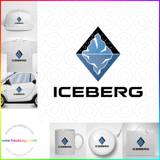 Compra un diseño de logo de Iceberg 66191