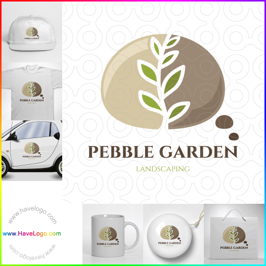 Koop een Pebble Garden logo - ID:61800