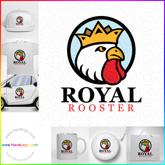 Compra un diseño de logo de Royal Rooster 60524
