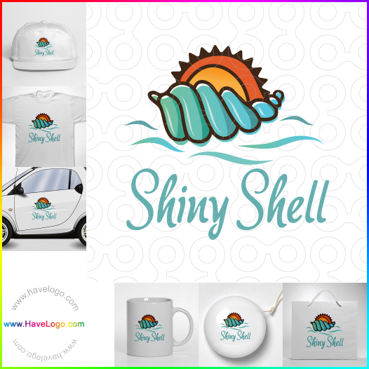 Acquista il logo dello Shell splendente 61248