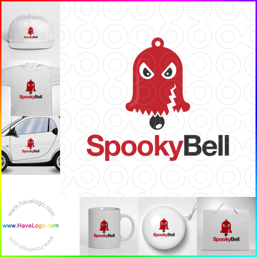 Compra un diseño de logo de Spooky Bell 63271
