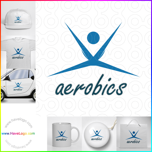 Compra un diseño de logo de aerobic 21762