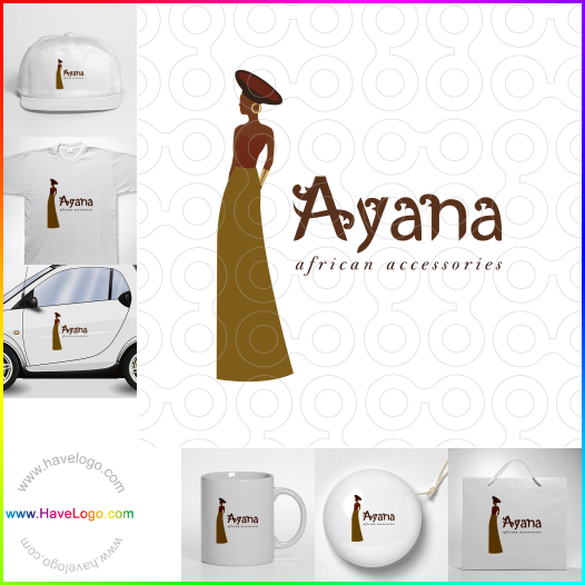 Acquista il logo dello negozi di articoli africani 23054