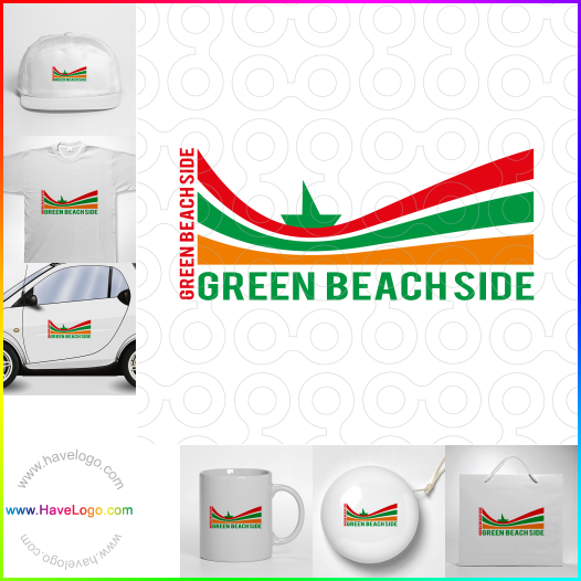 Koop een strand logo - ID:27940
