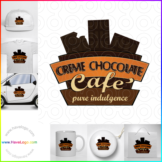 Koop een chocolade logo - ID:2783