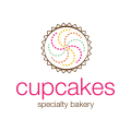logo de tienda de cupcakes