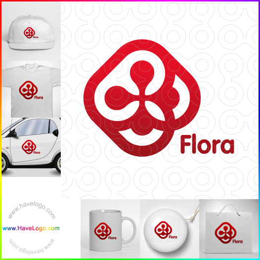 Compra un diseño de logo de Flor 21961