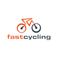 Logo entreprise de vélo de montagne