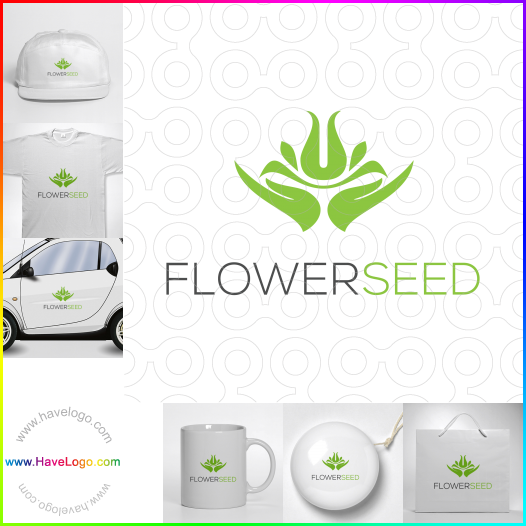 Koop een plantenwinkel logo - ID:50807