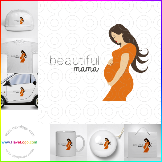 Koop een zwangerschap logo - ID:53690