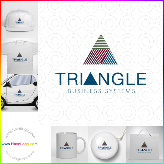 Compra un diseño de logo de triángulo 5602