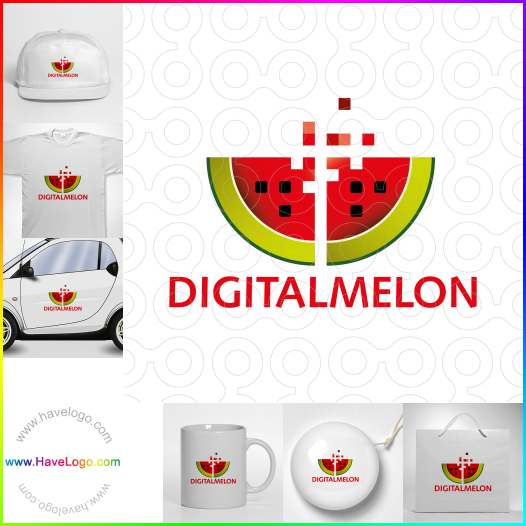 Koop een watermeloen logo - ID:28875
