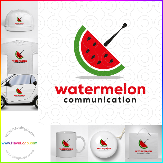 Koop een watermeloen logo - ID:47380