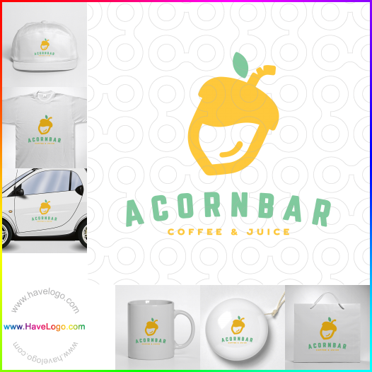 Compra un diseño de logo de Acorn Bar 63281