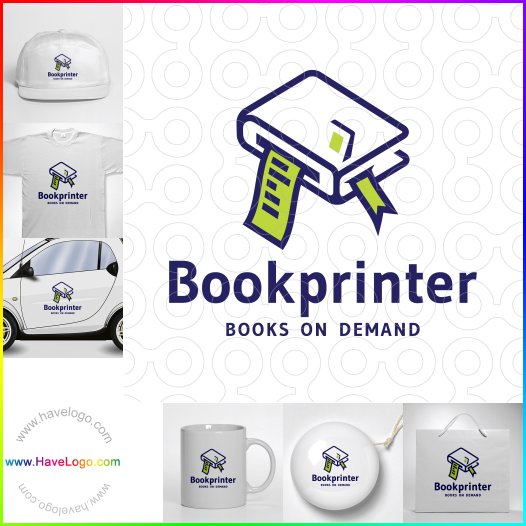 Compra un diseño de logo de Bookprinter 61329