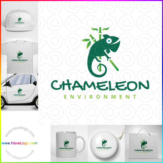 Koop een Kameleon milieu logo - ID:62783
