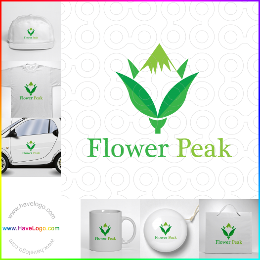 Acquista il logo dello Flower Peak 64779
