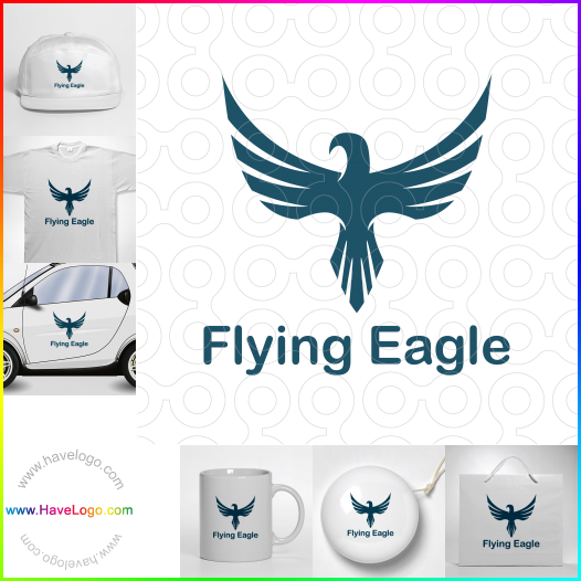 Compra un diseño de logo de Flying Eagle 64700