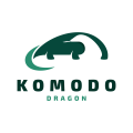 logo de Dragón de Komodo