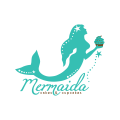 logo de Tortas y magdalenas Mermaida
