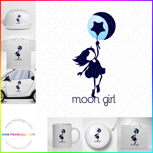 Acheter un logo de Moon Girl - 64343