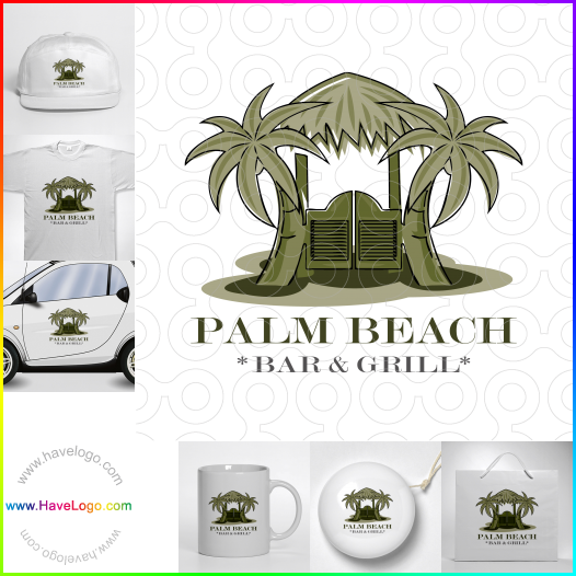 Compra un diseño de logo de PalmBeach 64833