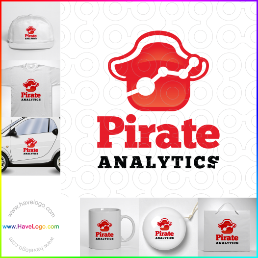 Compra un diseño de logo de Analytics pirata 66250