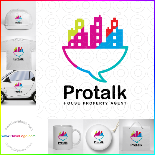 Compra un diseño de logo de Protalk 63954