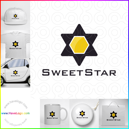 Compra un diseño de logo de Sweet Star 64657